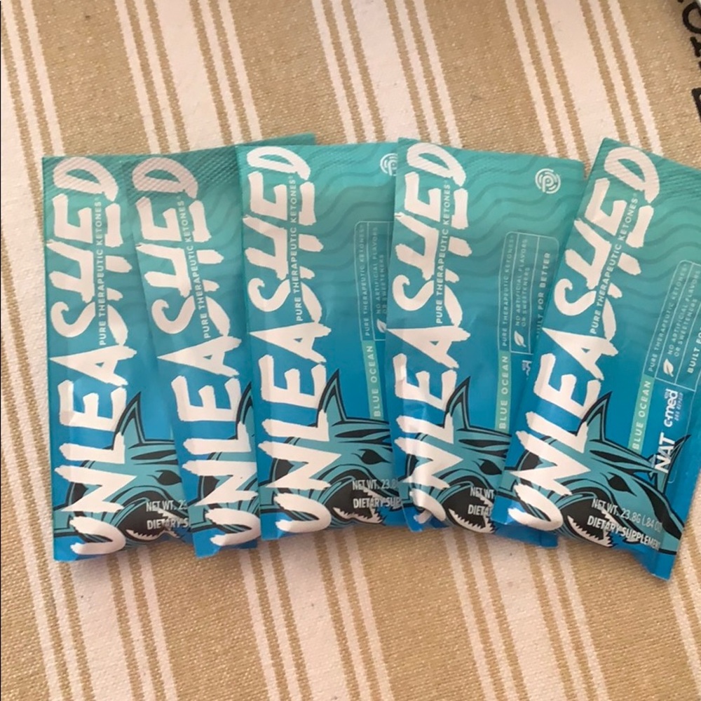 5 packs unleashed charged blue ocean